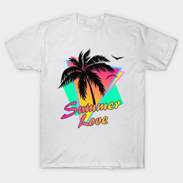 Summer Love T-Shirt by Nerd_art